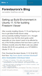 Mobile Screenshot of forestaurora.wordpress.com