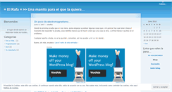 Desktop Screenshot of elrafita.wordpress.com