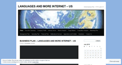 Desktop Screenshot of languagesandmore.wordpress.com