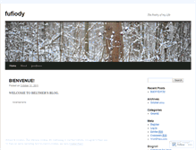 Tablet Screenshot of fufiody.wordpress.com