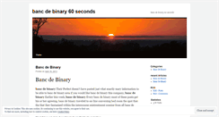 Desktop Screenshot of oklahomacity.bancdebinary60seconds.wordpress.com
