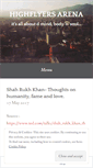 Mobile Screenshot of highflyersarena.wordpress.com