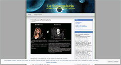 Desktop Screenshot of lasupergalaxia.wordpress.com