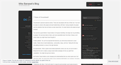 Desktop Screenshot of mikeb330.wordpress.com