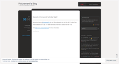 Desktop Screenshot of picturemane.wordpress.com