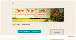 Desktop Screenshot of freefunclarkcounty.wordpress.com