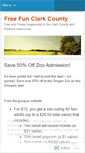 Mobile Screenshot of freefunclarkcounty.wordpress.com