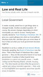 Mobile Screenshot of lawandreallife.wordpress.com