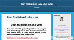 Desktop Screenshot of obattradisionallukaususekstrakyangalami99.wordpress.com