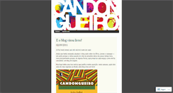 Desktop Screenshot of candongueiro.wordpress.com