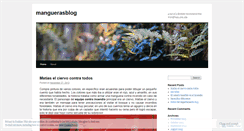 Desktop Screenshot of manguerasblog.wordpress.com