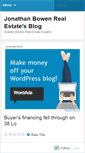 Mobile Screenshot of bowenboston.wordpress.com