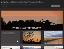 Tablet Screenshot of photojar.wordpress.com