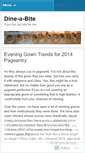 Mobile Screenshot of dineabite.wordpress.com
