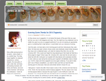 Tablet Screenshot of dineabite.wordpress.com