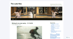 Desktop Screenshot of cutiefiles.wordpress.com