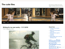 Tablet Screenshot of cutiefiles.wordpress.com