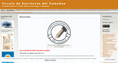 Desktop Screenshot of escritoresdelcomahue.wordpress.com