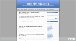 Desktop Screenshot of pizza.wordpress.com