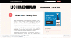 Desktop Screenshot of ltchhakchhuak.wordpress.com