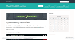 Desktop Screenshot of mguyard.wordpress.com