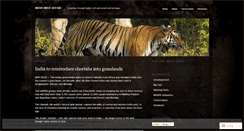 Desktop Screenshot of indiawildsafari.wordpress.com