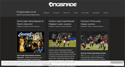Desktop Screenshot of ongisnade.wordpress.com