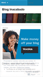 Mobile Screenshot of bloginacabado.wordpress.com
