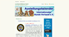 Desktop Screenshot of cacibausstellungen.wordpress.com