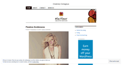 Desktop Screenshot of blueflowercreativeservices.wordpress.com
