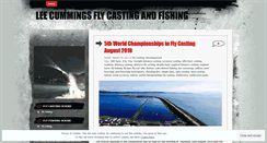 Desktop Screenshot of leecummingsflyfishing.wordpress.com