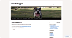 Desktop Screenshot of amstaffchopper.wordpress.com