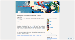 Desktop Screenshot of bignanime.wordpress.com