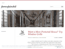 Tablet Screenshot of forresfairchil.wordpress.com