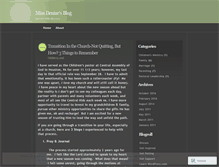 Tablet Screenshot of missdenisesblog.wordpress.com
