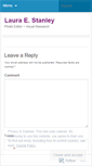 Mobile Screenshot of lstanley.wordpress.com