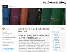 Tablet Screenshot of bankowski.wordpress.com