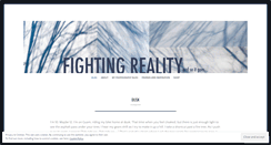 Desktop Screenshot of fightingreality.wordpress.com