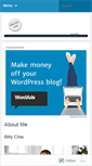 Mobile Screenshot of billychia.wordpress.com
