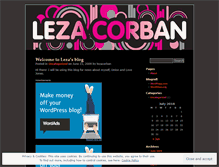 Tablet Screenshot of lezacorban.wordpress.com