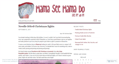 Desktop Screenshot of mamaseemamado.wordpress.com