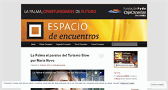 Desktop Screenshot of lapalmaoportunidadesdefuturo.wordpress.com