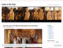 Tablet Screenshot of jolieinthecity.wordpress.com