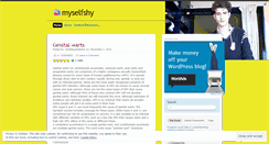 Desktop Screenshot of myselfshy.wordpress.com