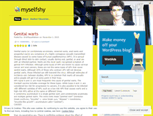 Tablet Screenshot of myselfshy.wordpress.com