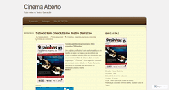 Desktop Screenshot of cineaberto.wordpress.com