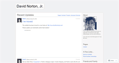 Desktop Screenshot of davidnortonjr.wordpress.com