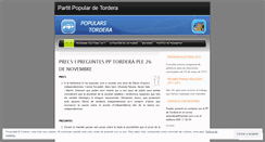 Desktop Screenshot of pptordera.wordpress.com