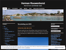 Tablet Screenshot of hermanrouwenhorst.wordpress.com