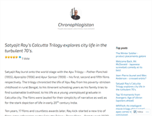 Tablet Screenshot of chronophlogiston.wordpress.com
